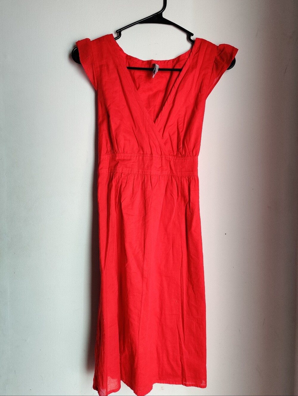 Old Navy 100% Cotton Red Summer Dress